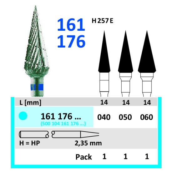 HORICO Burs - Tungsten Carbide Cutters - 161 176